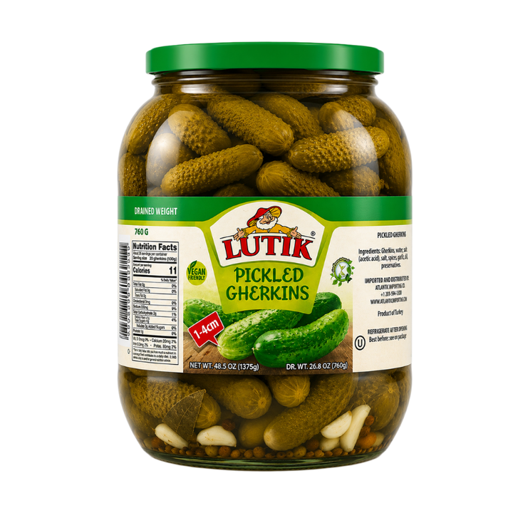 Lutik Pickled Gherkins 48.5 oz
