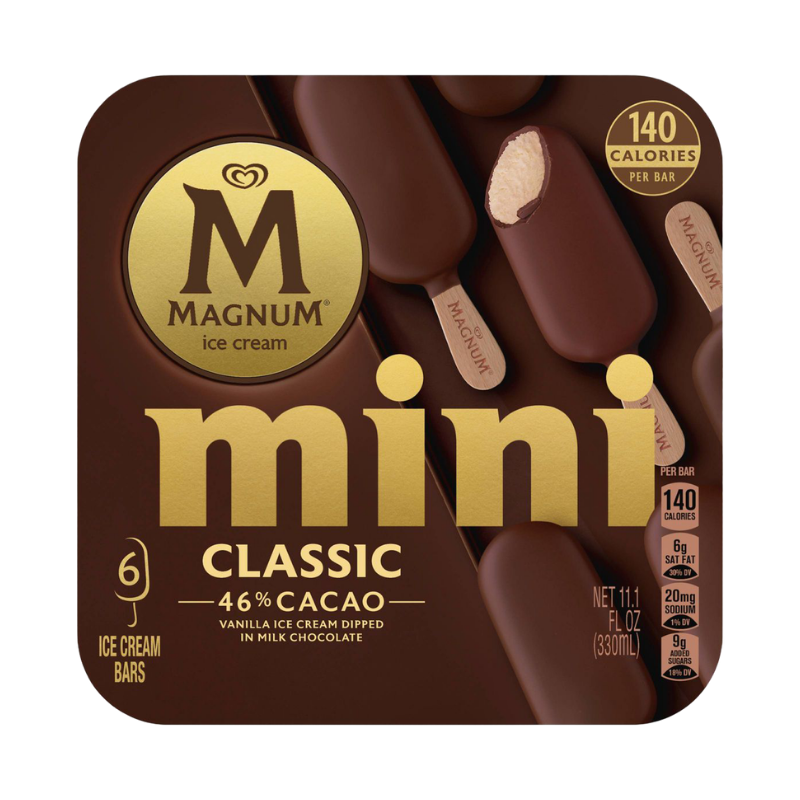 Magnum Mini Ice Cream Bars 6 ct