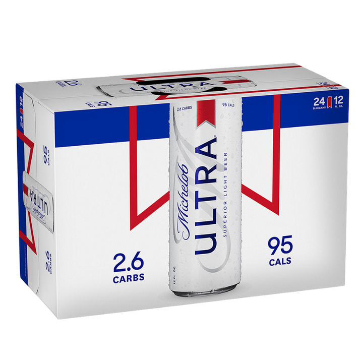 Michelob Ultra 24 Pk 12 oz Cans or Btls