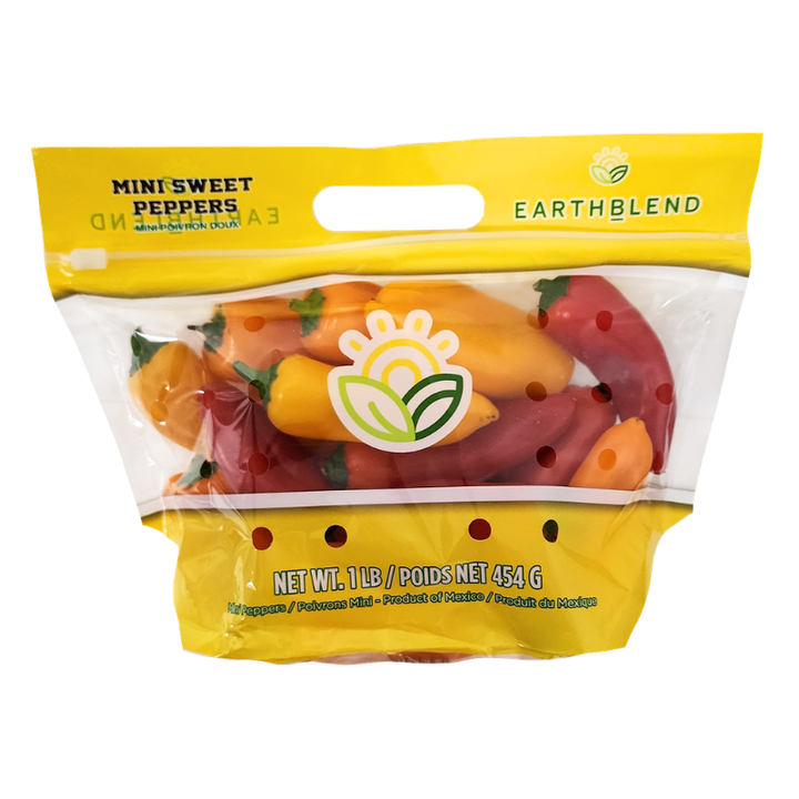 Mini Sweet Peppers 1 lb Pkg