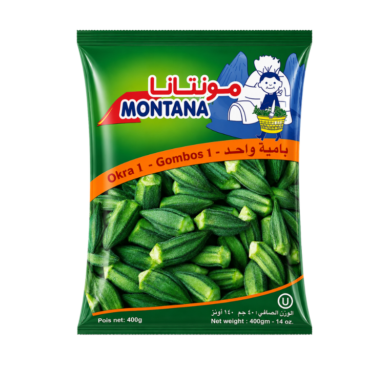 Montana Frozen Okra #1 14 oz