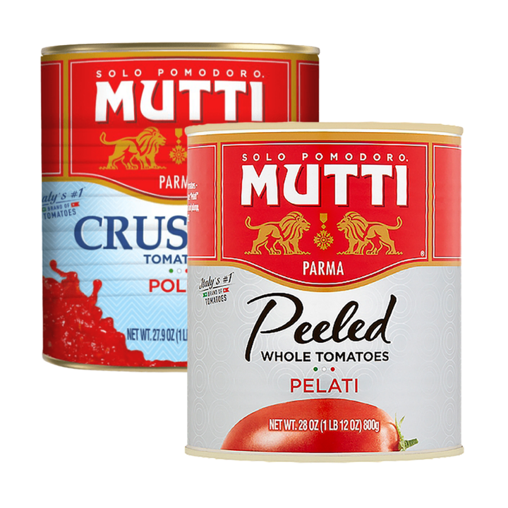 Mutti Crushed Tomatoes or Whole Peeled Tomatoes 28 oz