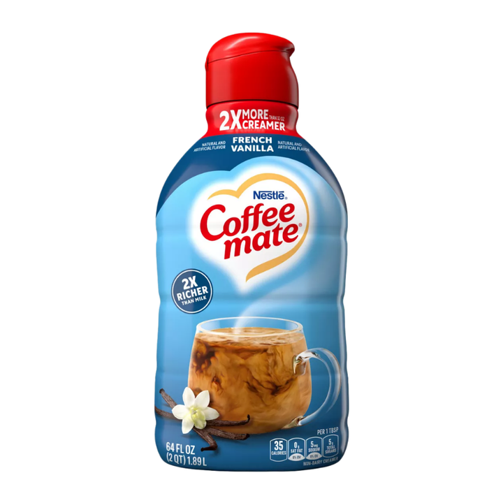 Nestle Coffee Mate Coffee Creamer French Vanilla 64 oz