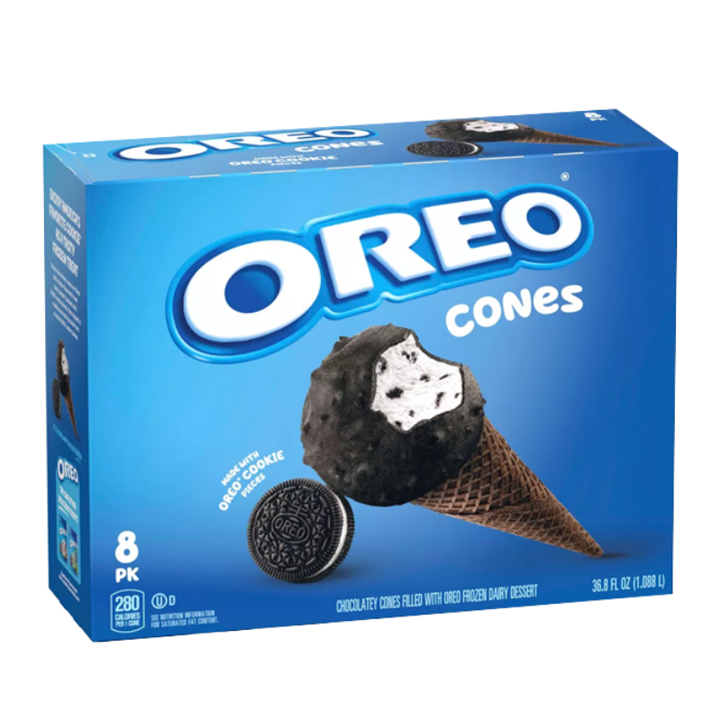 Oreo Ice Cream Cones 8 ct