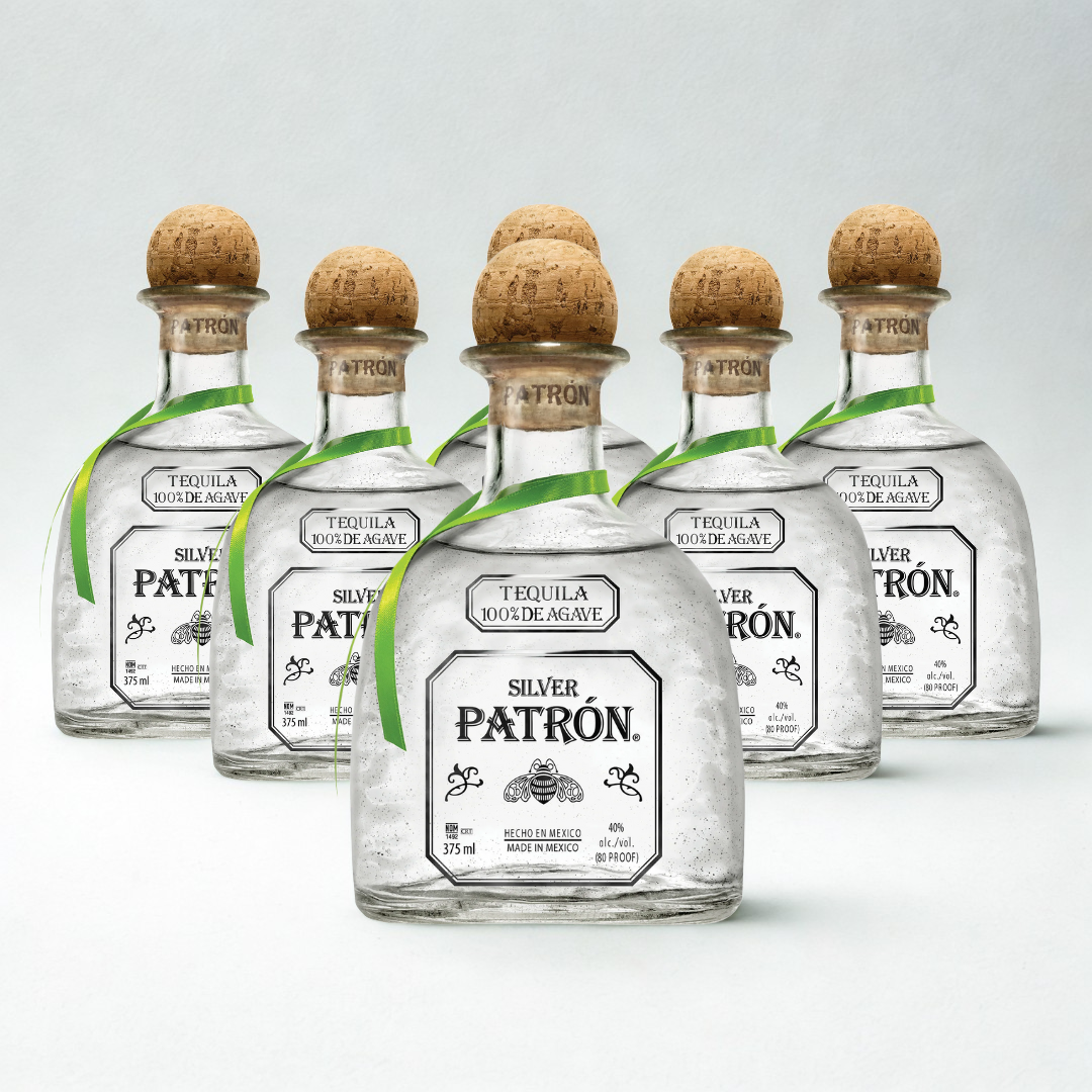 Patron Silver Tequila 375ml — view 2