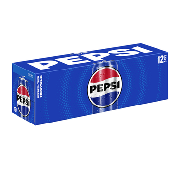 Pepsi Soda 12 Pk 12 oz