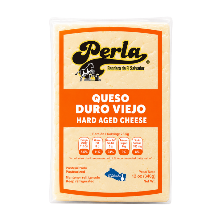 Perla Queso Duro Viejo Hard Cheese 12 oz