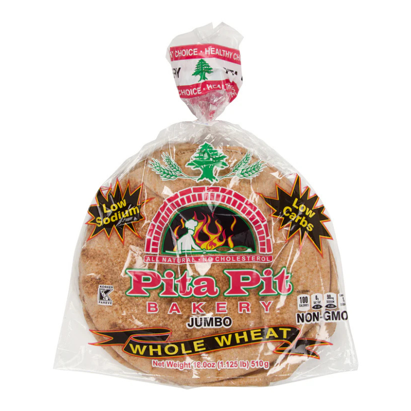 Pita Pit Pita Bread Wheat 18 oz