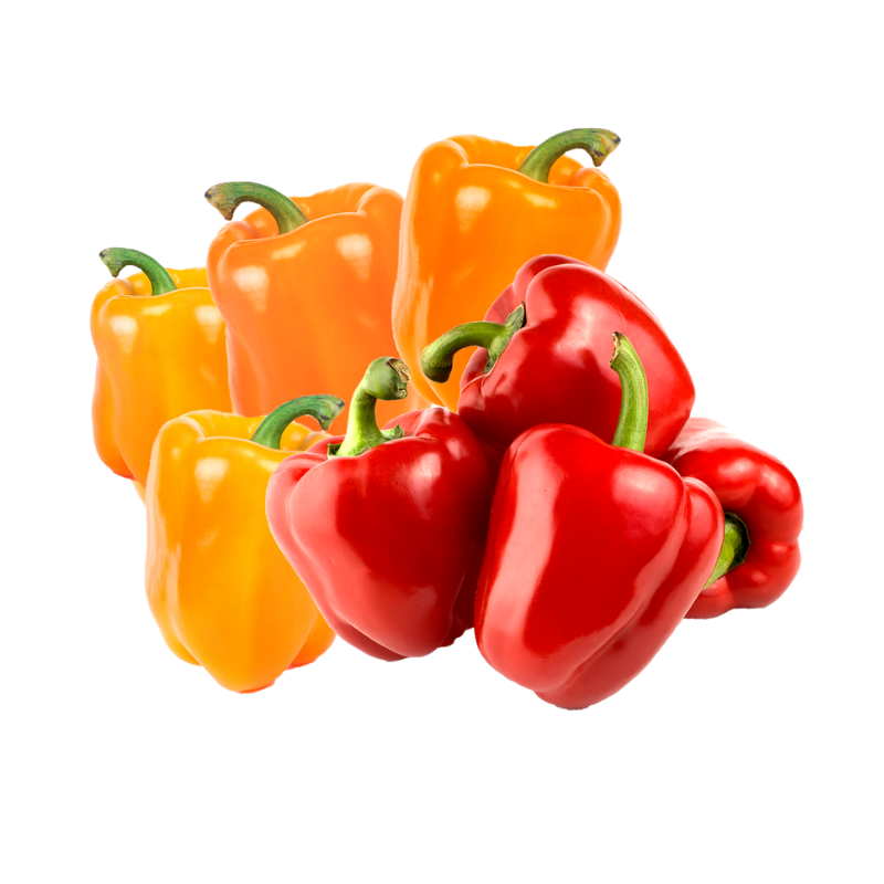 Red, Orange & Yellow Bell Peppers