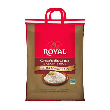 Royal Chef's Secret Basmati Rice 10 lb