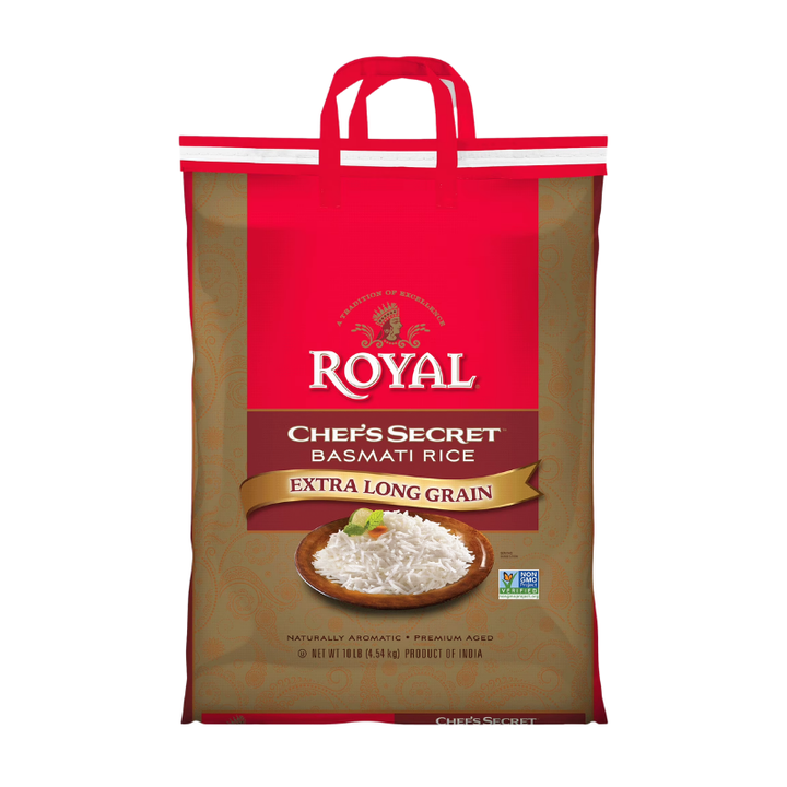Royal Chef's Secret Basmati Rice 10 lb