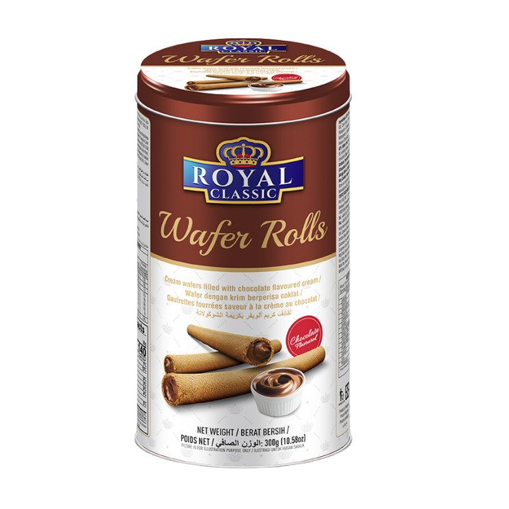Royal Classic Wafers Rolls 300 Grams
