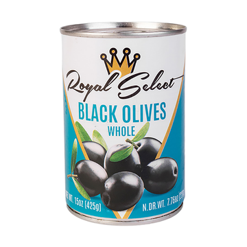 Royal Select Green or Black Whole Olives 8 oz