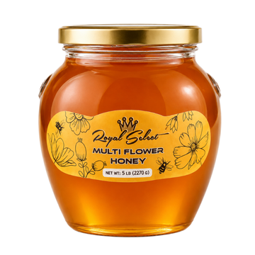 Royal Select Multiflower Honey 5 lb