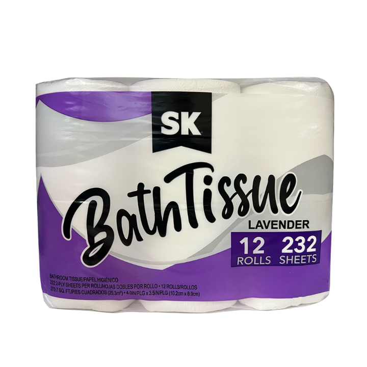 SK Bath Tissue Lavender 12 ct 
