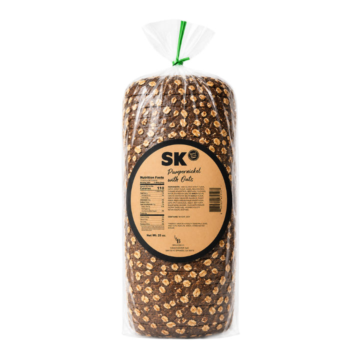 SK Pumpernickel with Oats Bread 25 oz