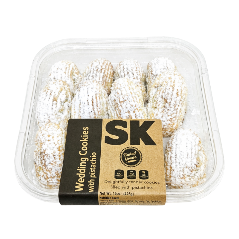 SK Wedding Cookies Pistachio 15oz