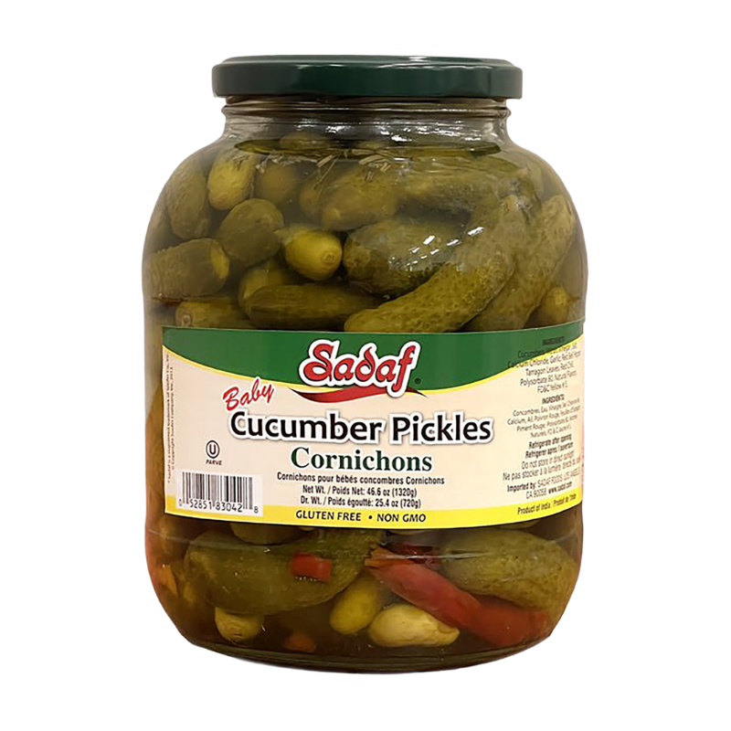 Sadaf Baby Cornichons 46.6 oz