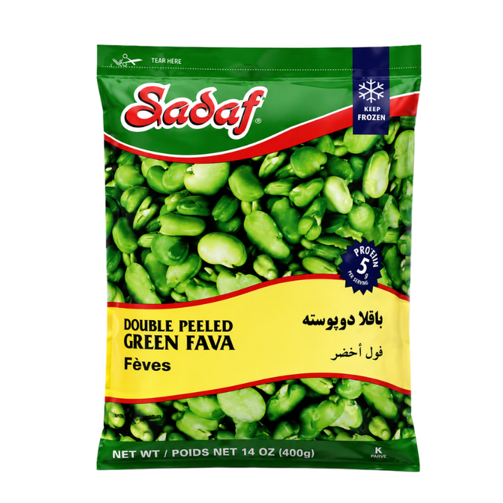 Sadaf Double Peeled Fava Beans 14 oz