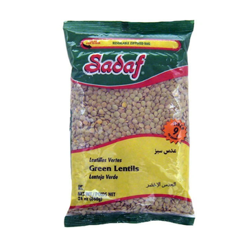 Sadaf Green Lentils or Green Lentils Fancy 24 oz