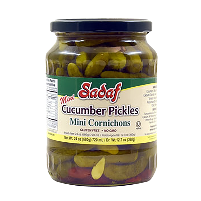 Sadaf Mini Cornichons 24 oz