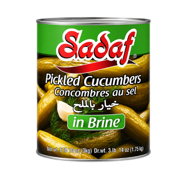 Sadaf Pickled Cucumbers 3 Kg