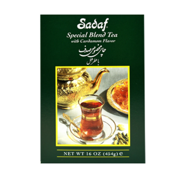 Sadaf Special Blend Tea With Cardamom Flavor 16 oz