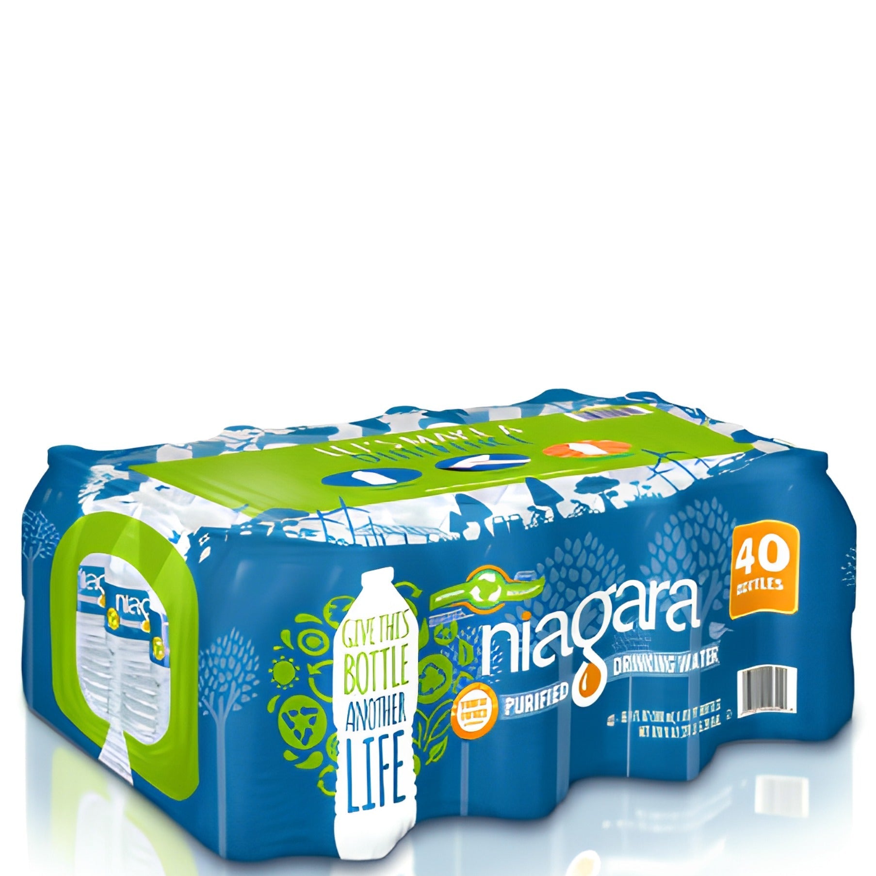 Niagara Purified Drinking Water 40pk 16.9oz — view 2