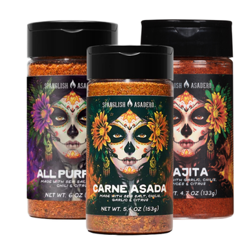 Spanglish Asadero Sesoning, Carne Asada or Fajitas 4.7-6 oz