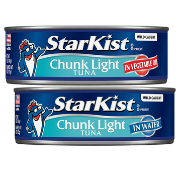 Starkist Chuck Light Tuna In Water or Oil 5oz 