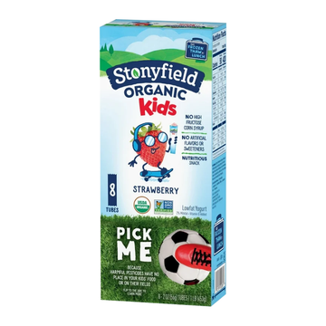 Stonyfield Yogurt Squeeze 8 pk 2 oz