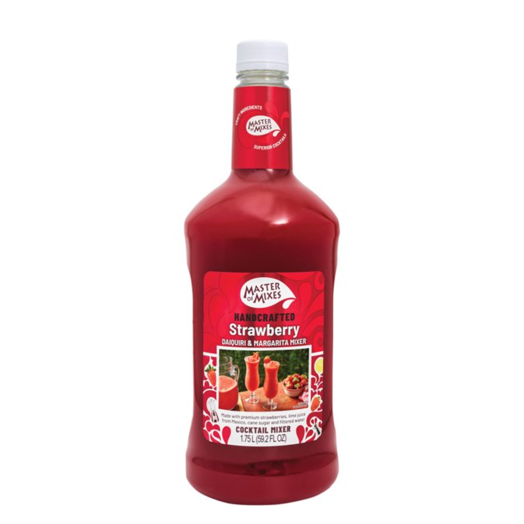 Master of Mixes Strawberry Daiquiri/Margarita Mixer 1.75 Liter