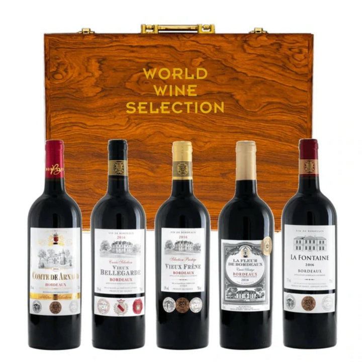 World Wine Selection Bordeaux 5x750ml