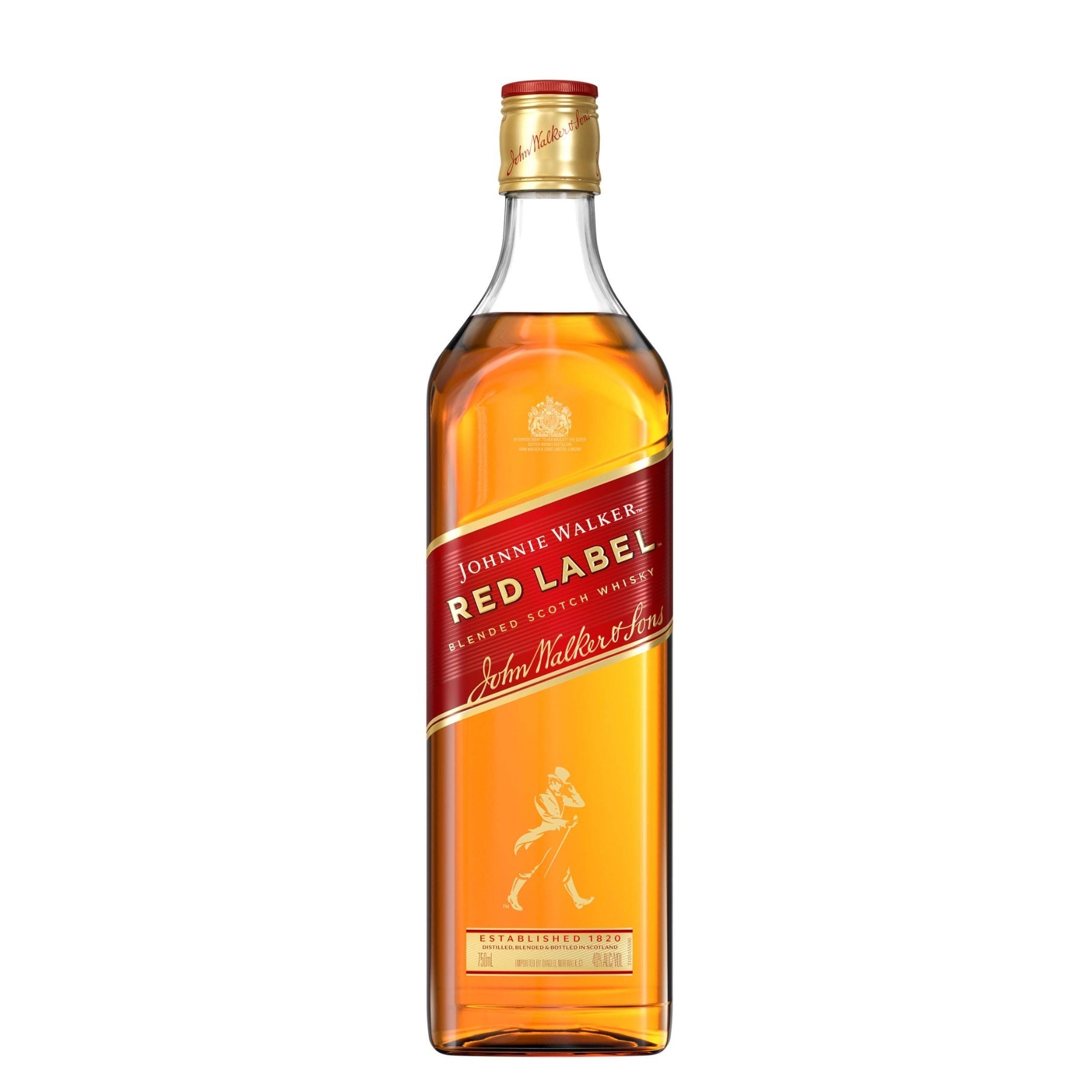 Johnnie Walker Red Label Blended Scotch Whisky 750ml