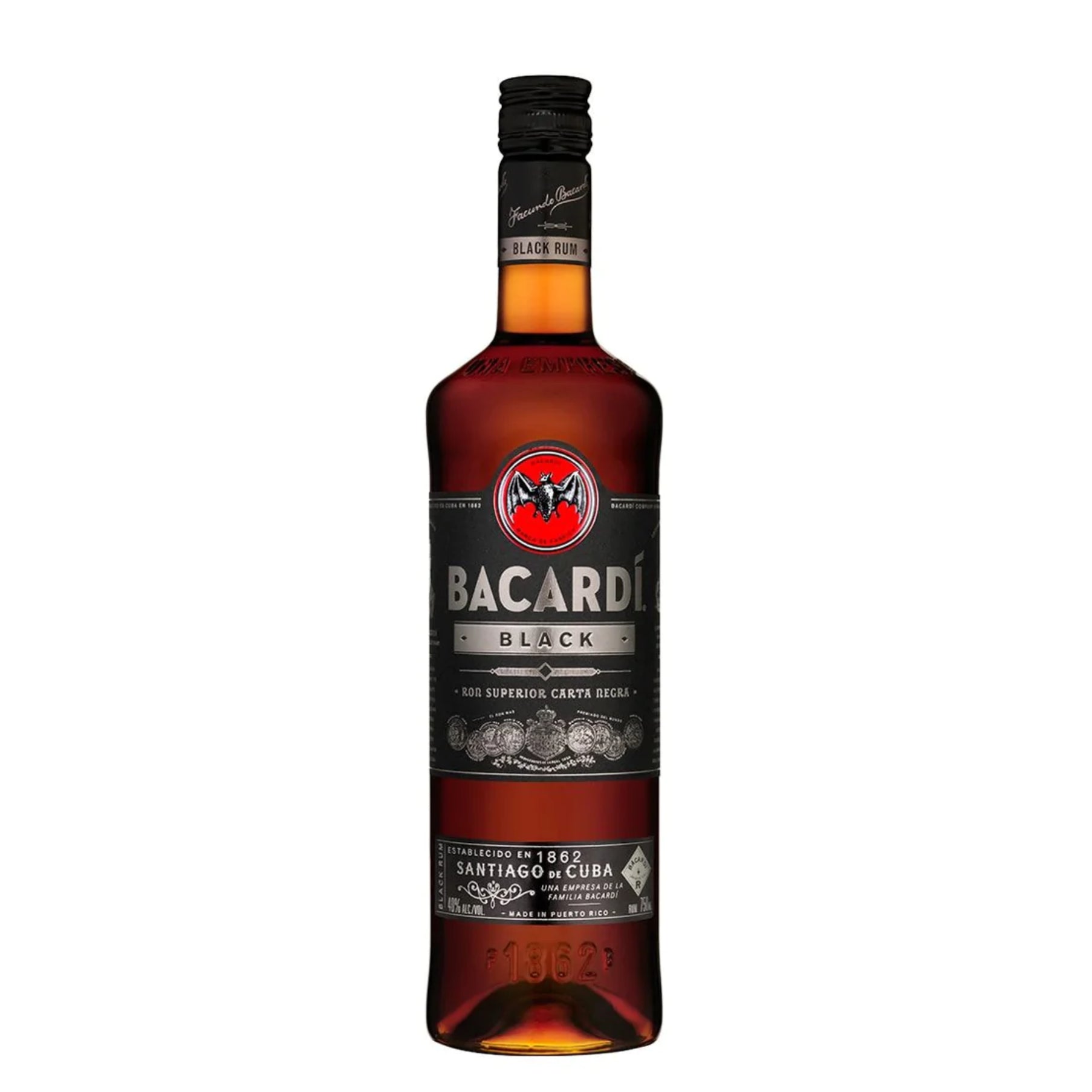 Bacardi Black Rum 750ml