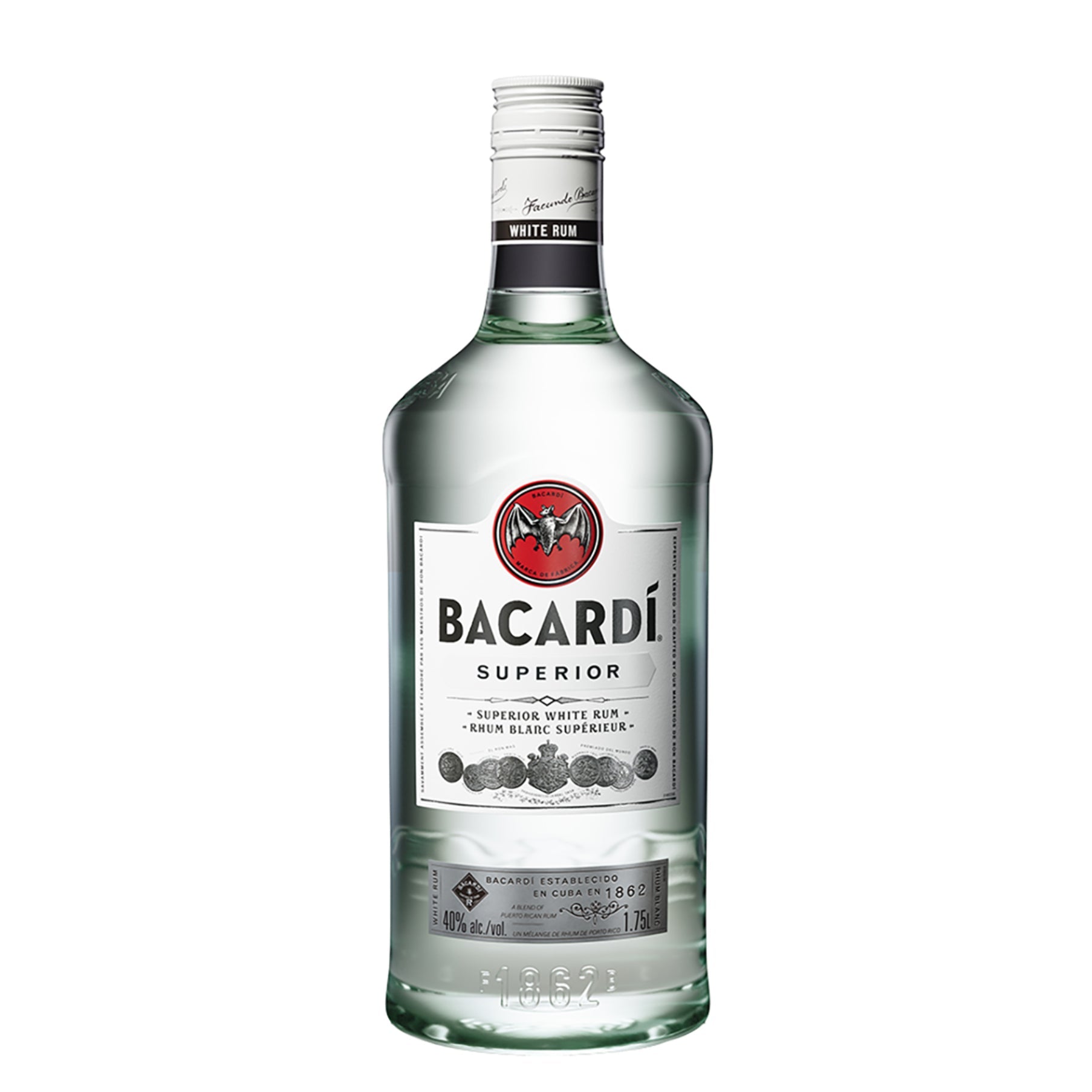 Bacardi Superior Rum 1.75 Liter
