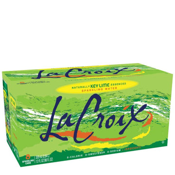 LaCroix Key Lime Sparkling Water 8pkc 12oz