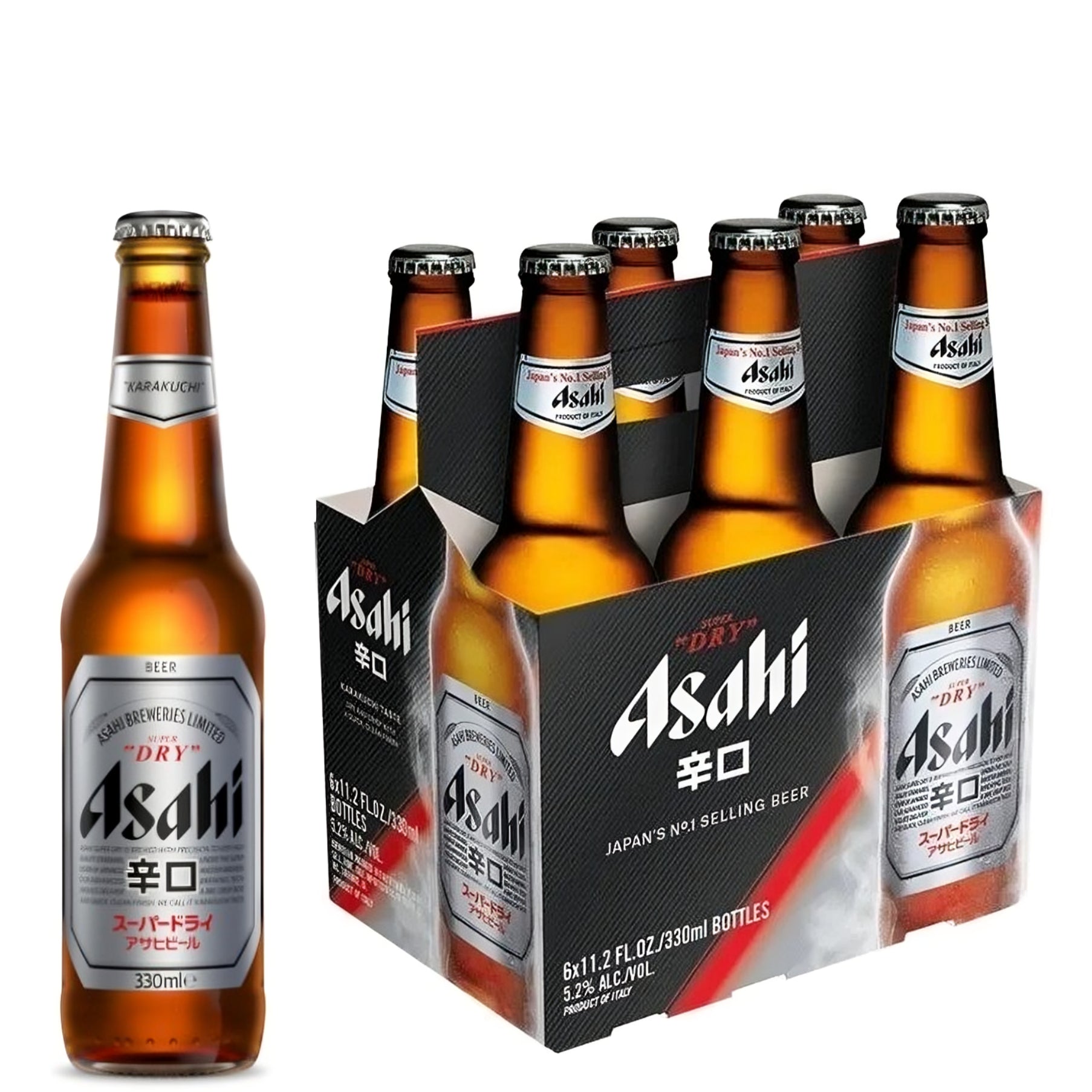 Asahi Super Dry 6pk Btl 12oz