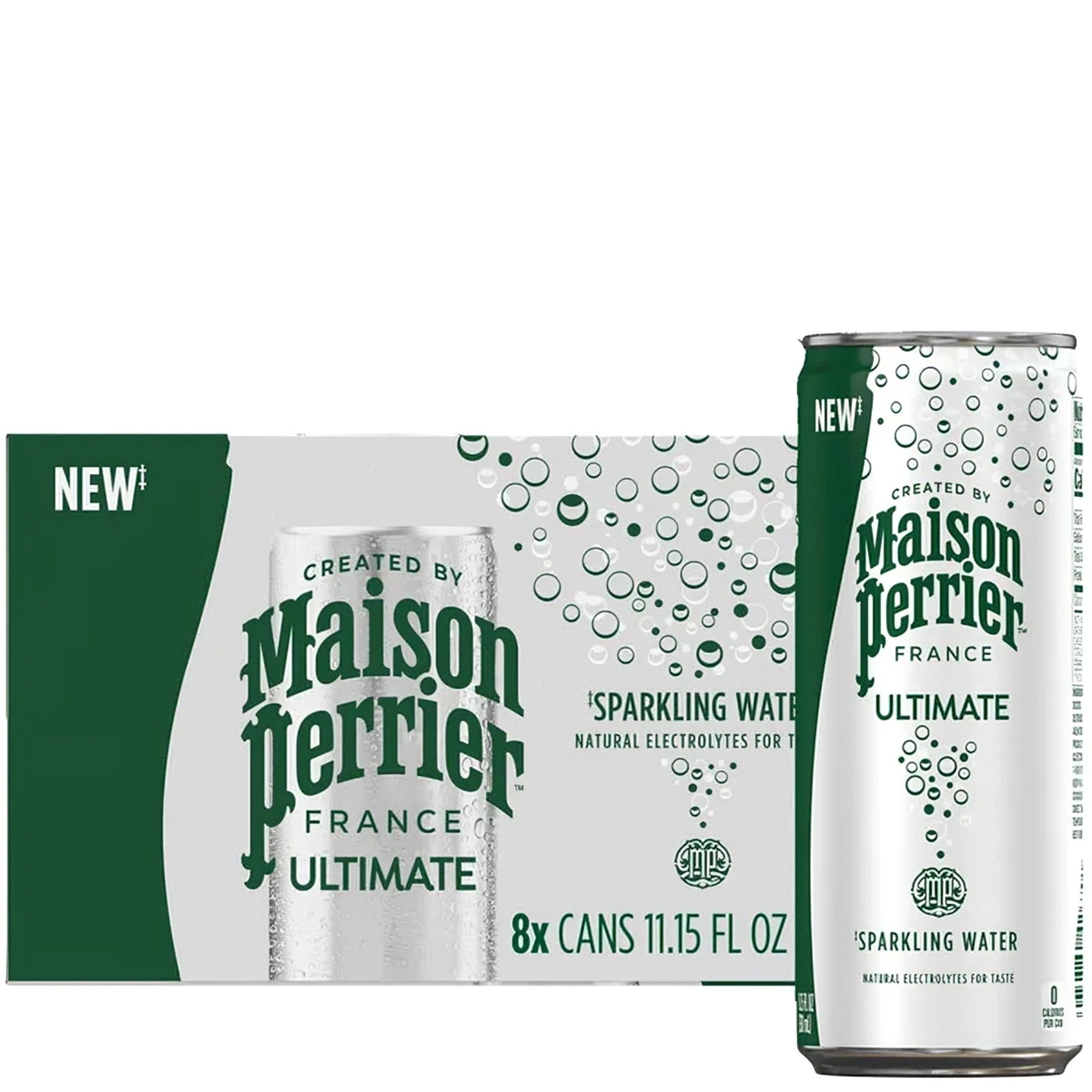 Maison Perrier Sparkling Water 8pk/11.15oz Cans