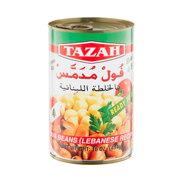 Tazah Fava Beans Lebanese Recipe 16 oz