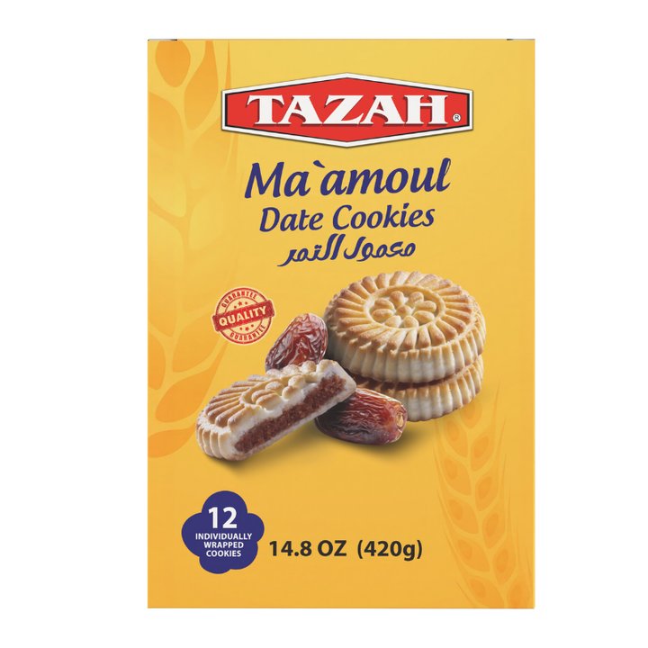 Tazah Maamoul Date Cookies 420 Grams