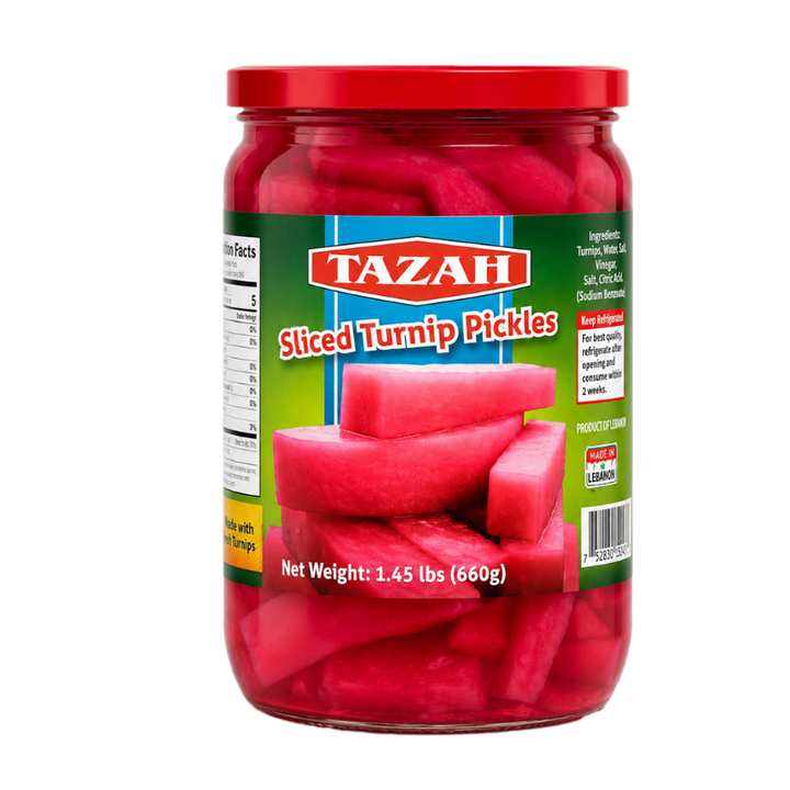 Tazah Pickled Turnip 660 Grams