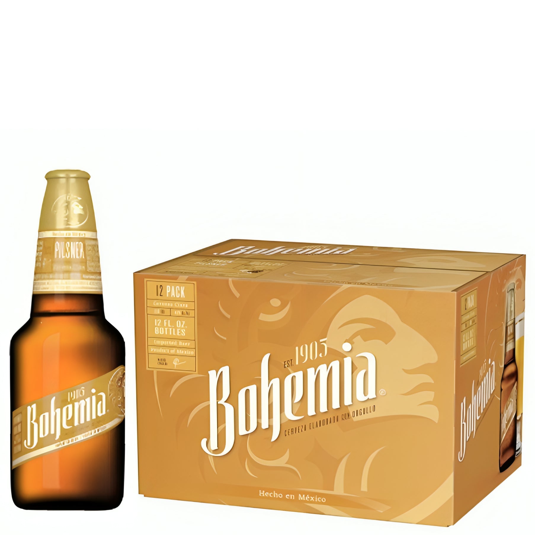 Bohemia Beer 12pk Btl 12oz