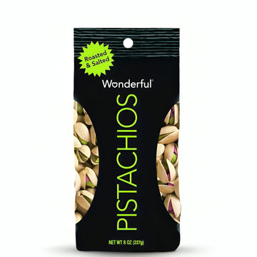 Wonderful Roasted & Salted Pistachios 8oz