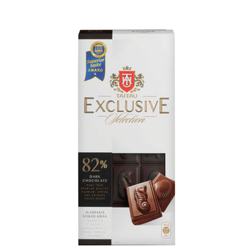 Tai Tau Exclusive 82% Cocoa Dark Chocolate Bar 3.5oz