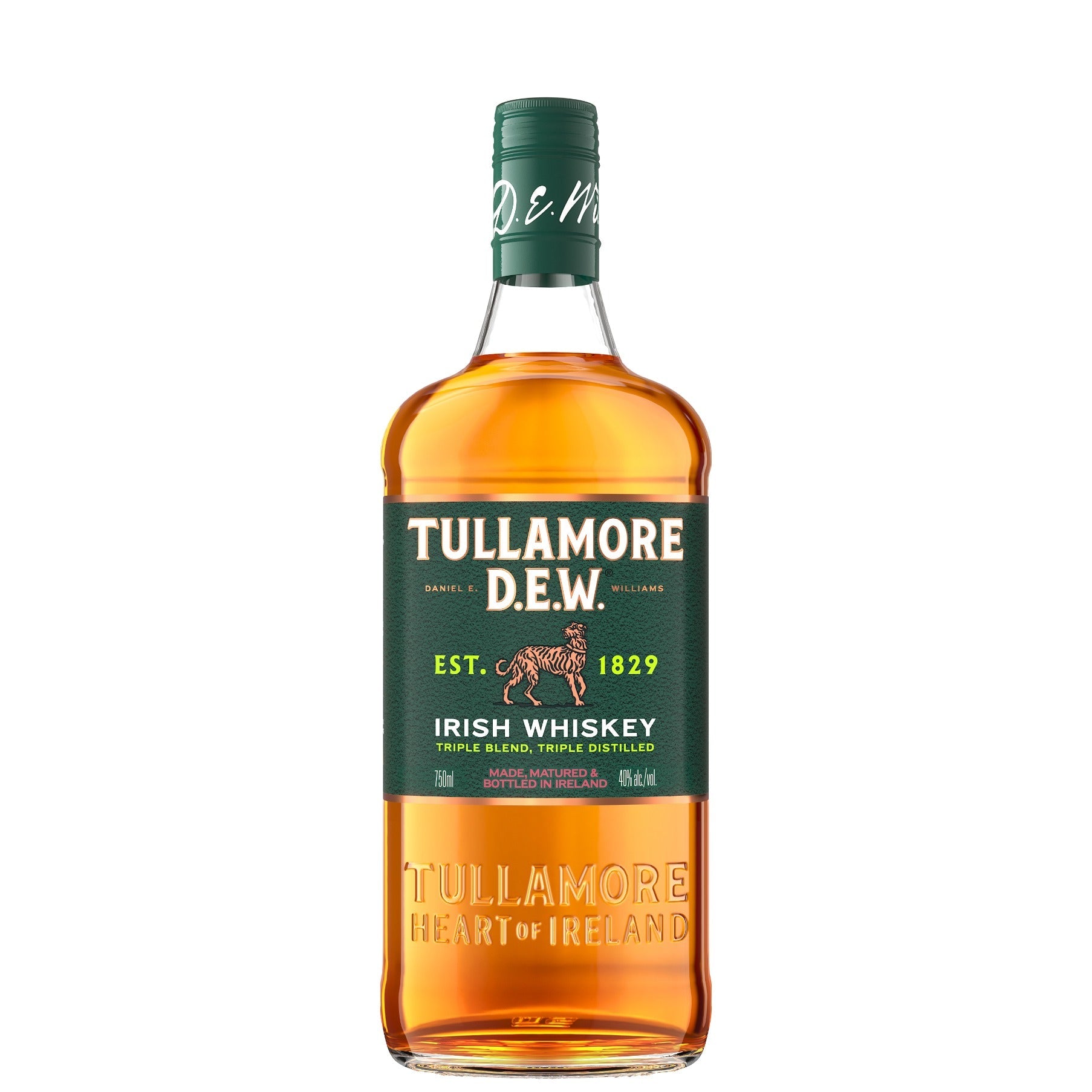Tullamore Dew Blended Irish Whiskey 750ml