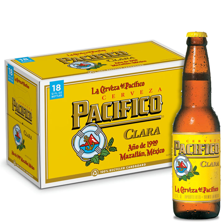 Pacifico Clara 18pk Btl 12oz