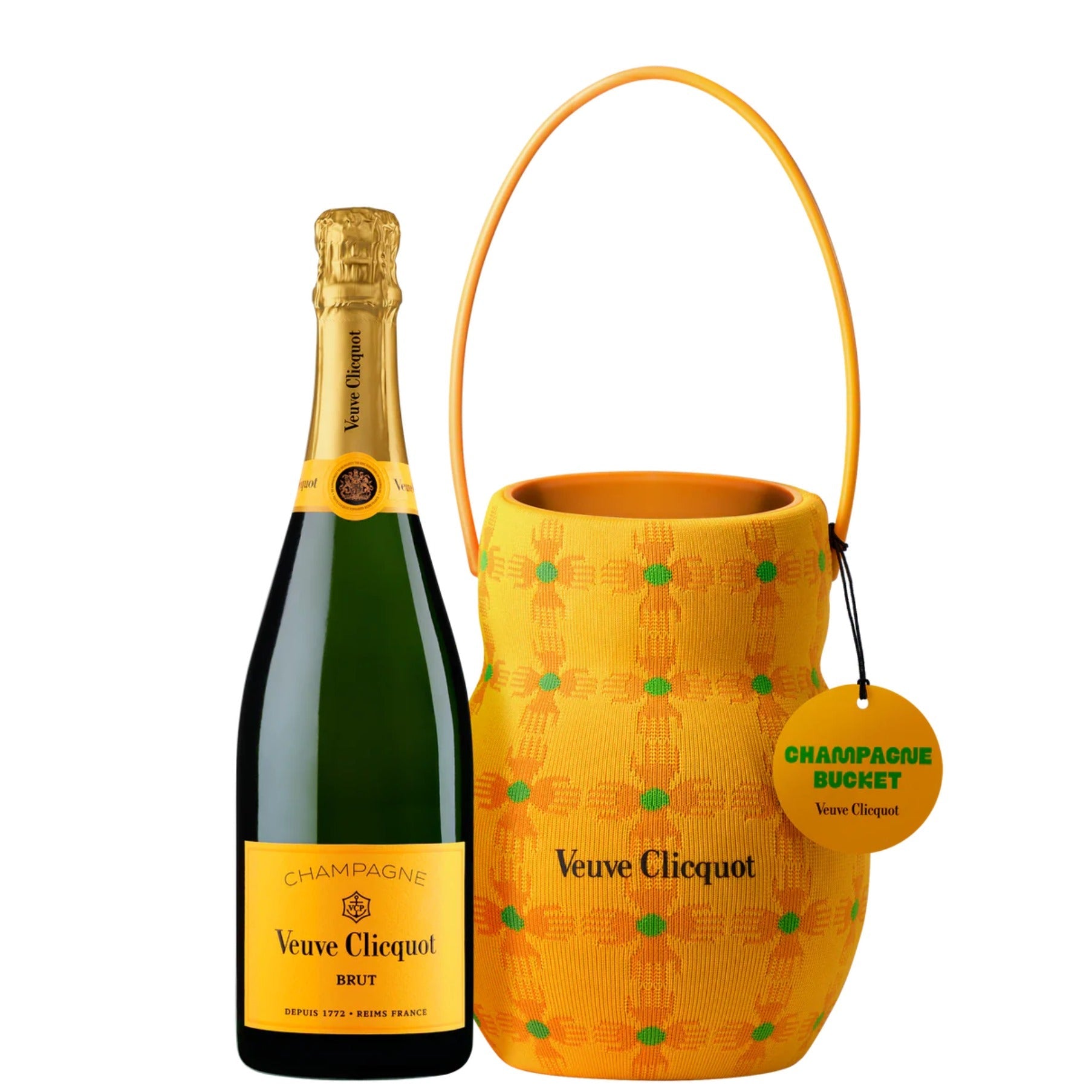 Veuve Clicquot Yellow Label Yinka Ilori Carte Jaune Sun Holder 750ml
