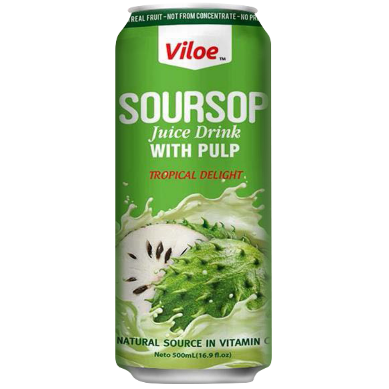 Viloe Soursop Juice with Pulp Tropical Delight 