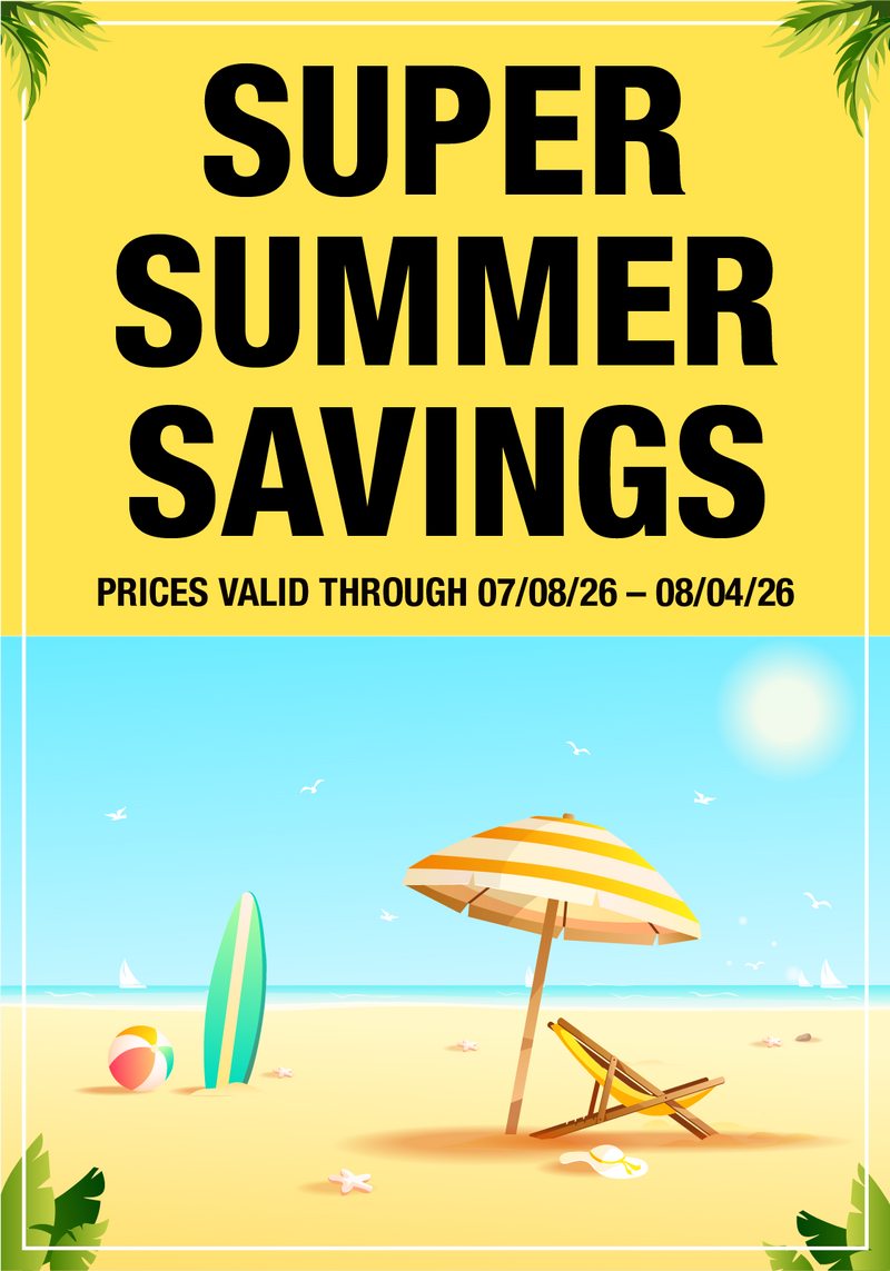 super summer savings prices